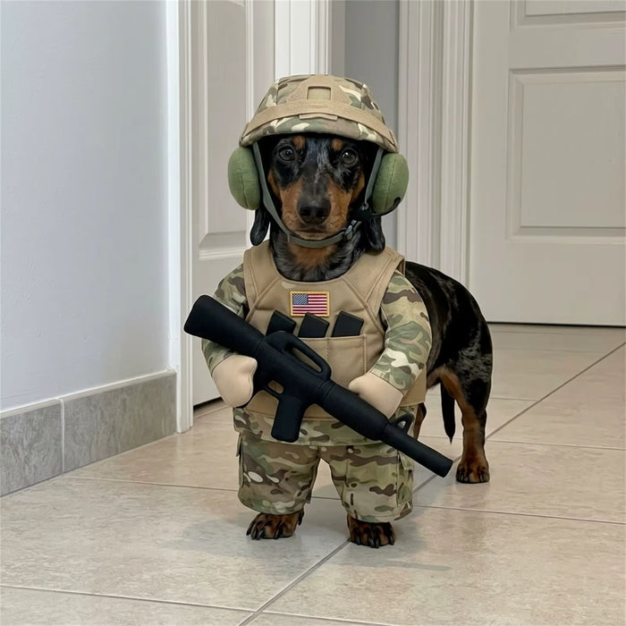 Military Dog Outfit