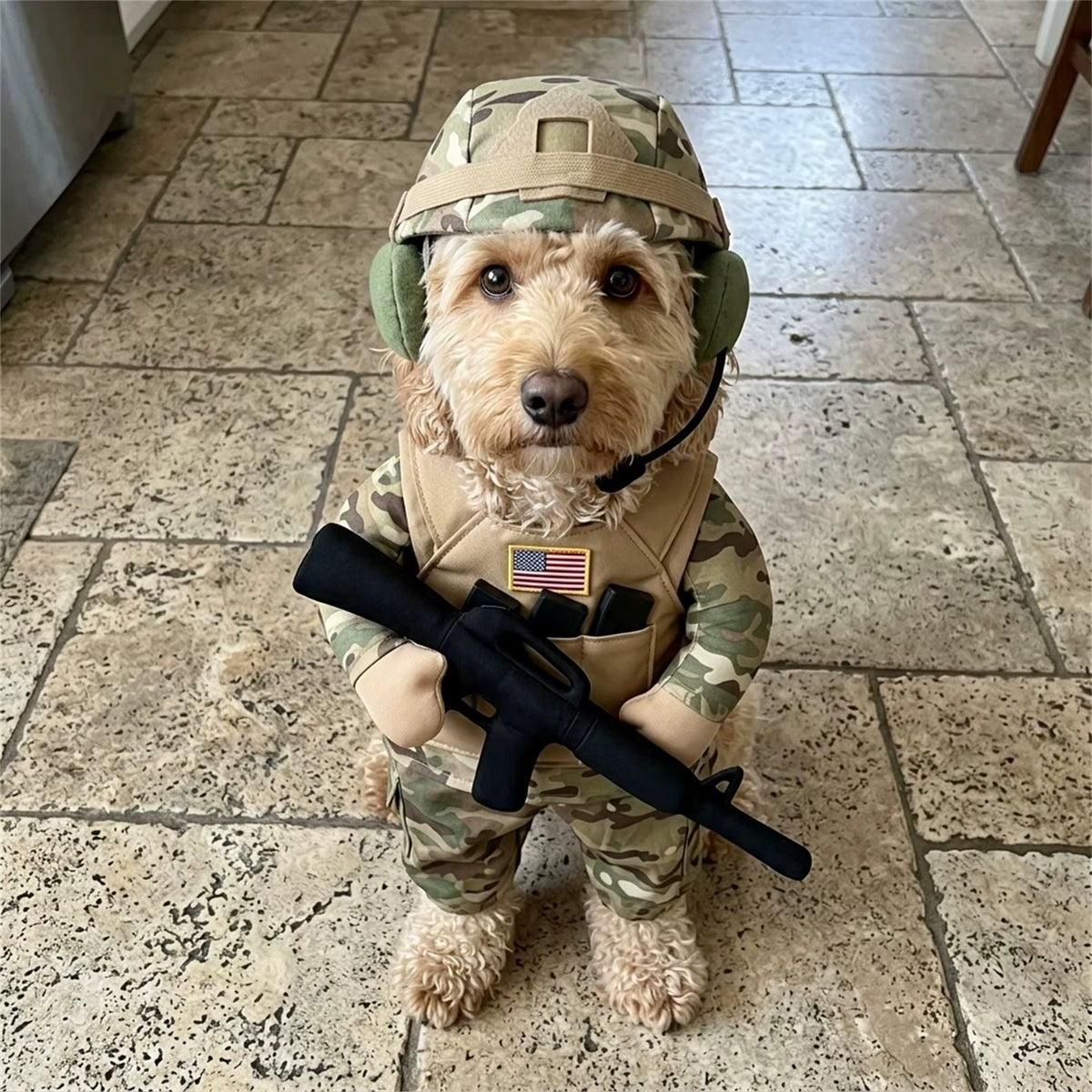 Military Dog Outfit