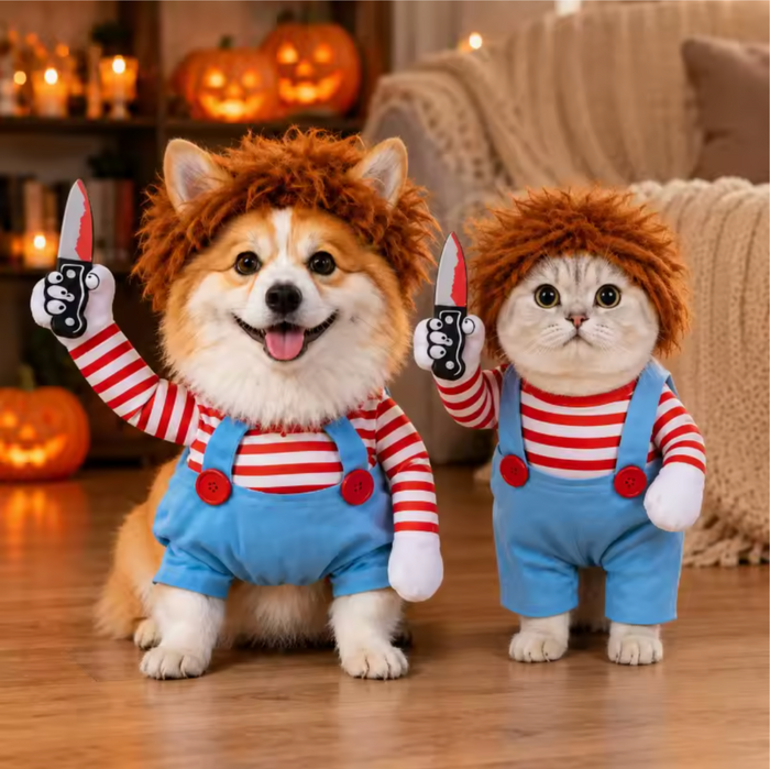 Chucky Pet Costume