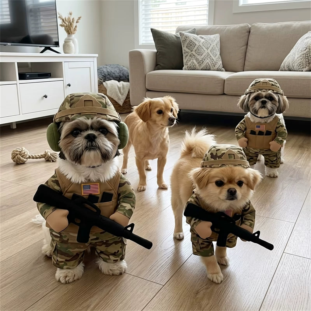 Military Dog Outfit