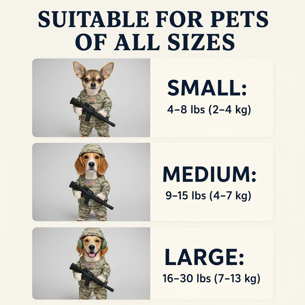 Military Dog Outfit